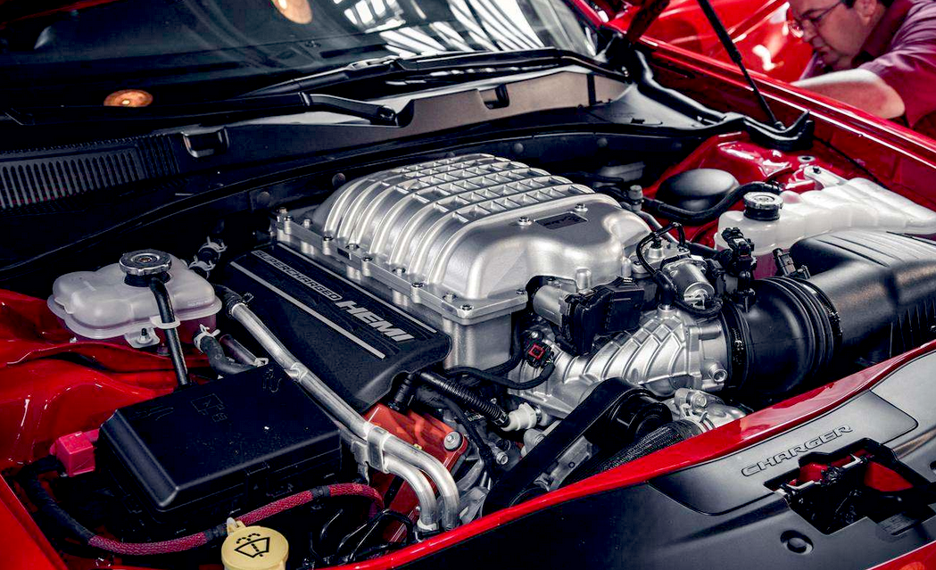 Dodge Charger Hellcat Engine