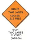 lane closure