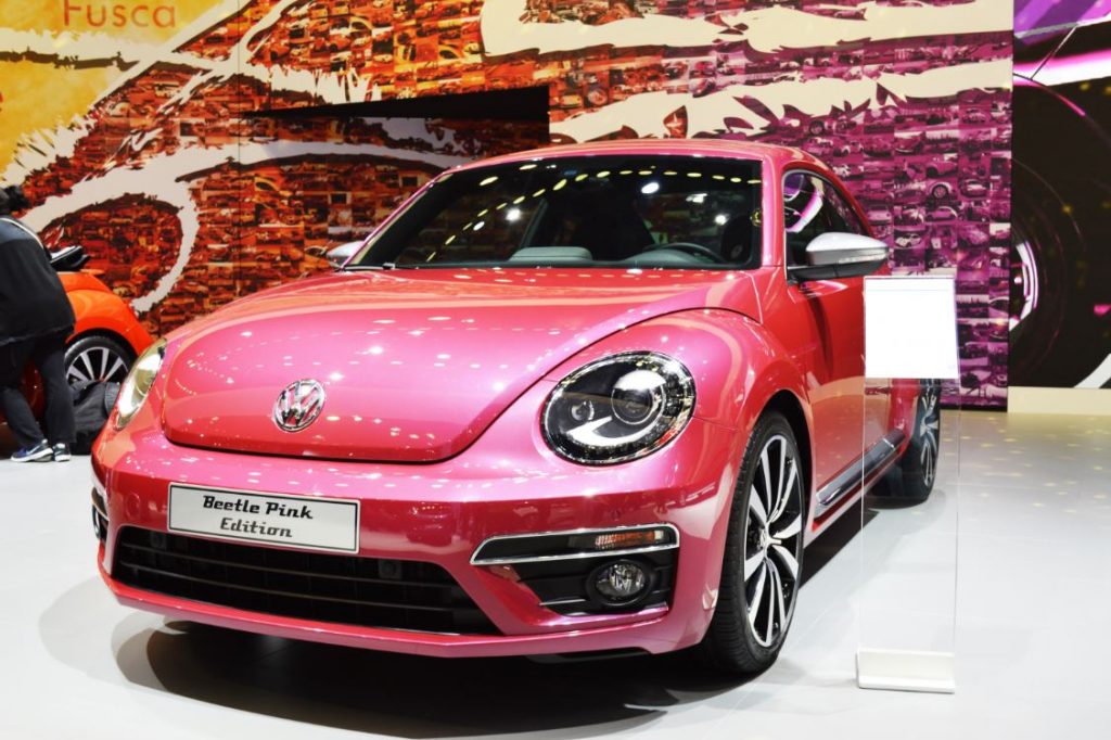 VW Beetle Pink