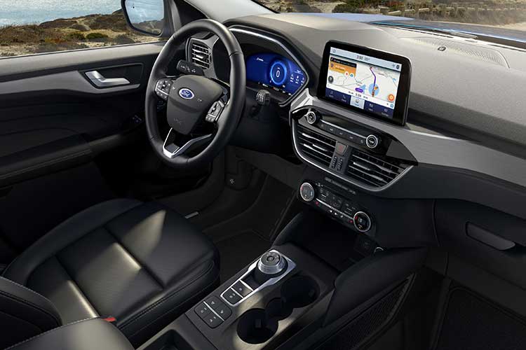 Interior of Ford Escape