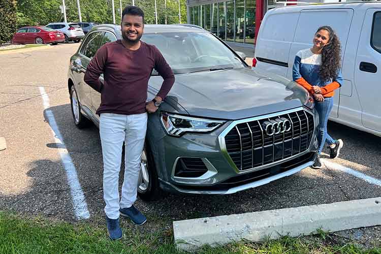Expat Sujay and his new Audi