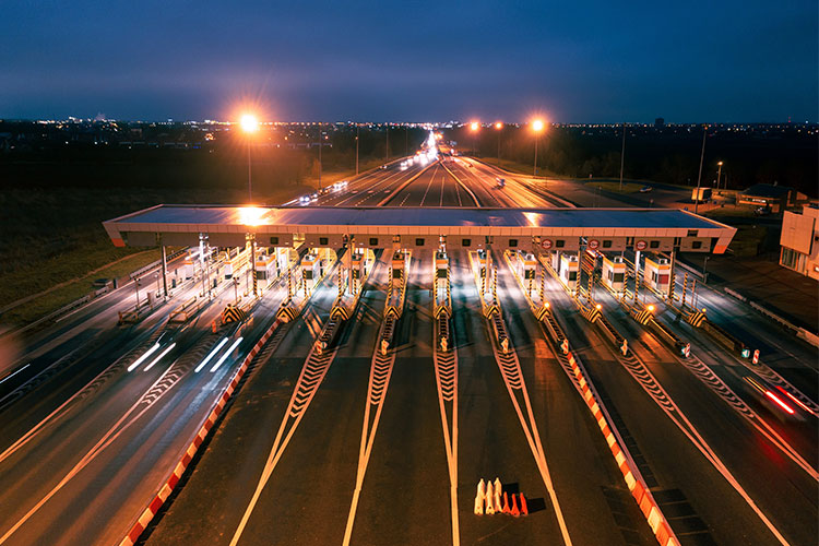 Toll Booth Lanes