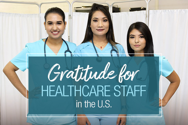 Gratitude for Healthcare Staff in the US