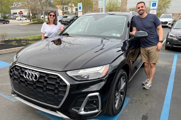 Juan and his Audi Q5