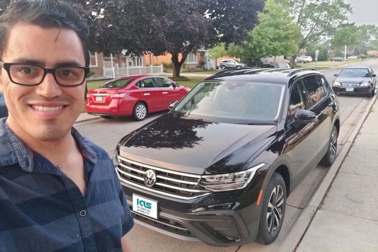 Expat Sam and his Volkswagen Tiguan