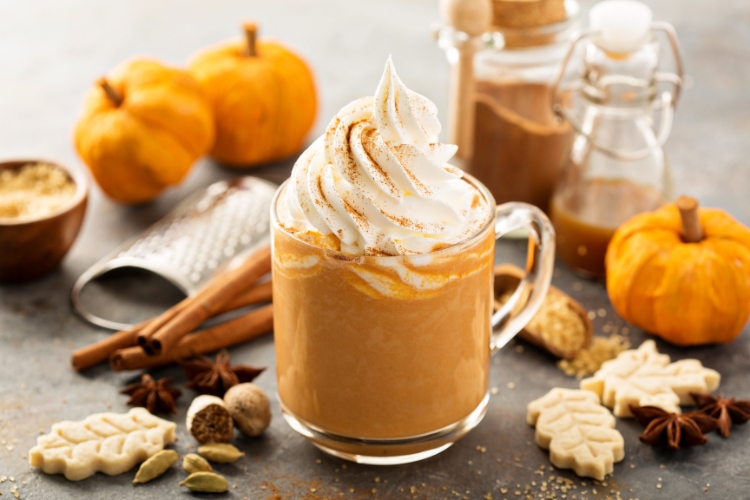 Pumpkin Spice Fall Flavors 