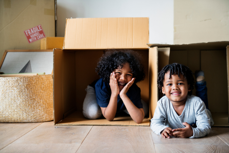 Kids getting ready to move to the US