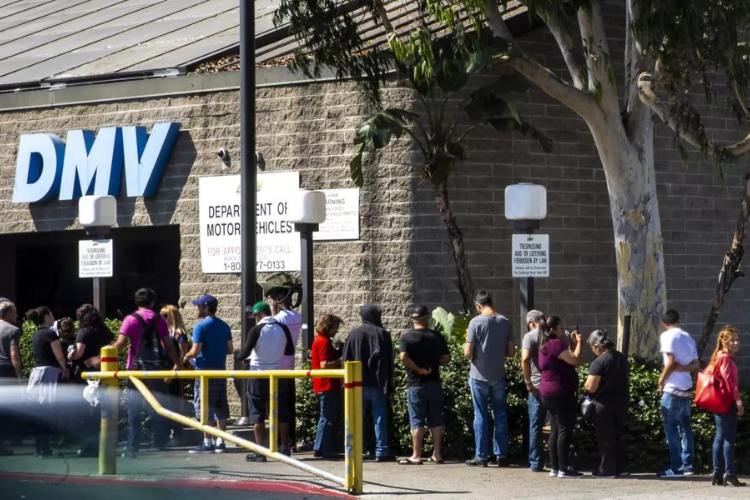 DMV Long Lines for Healthcare Expats