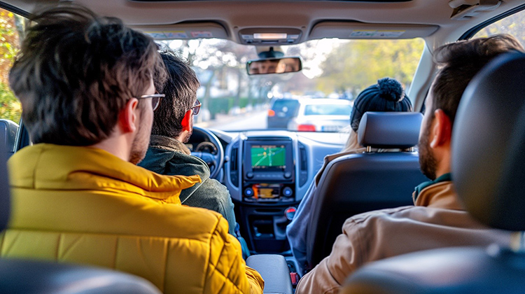 Relying on Ridesharing