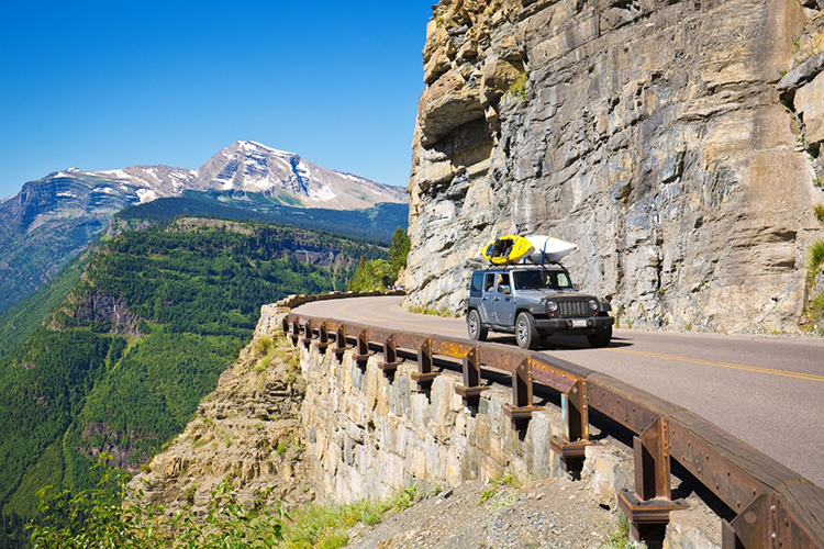 Glacier National Park’s Going-to-the-Sun Road, Montana
